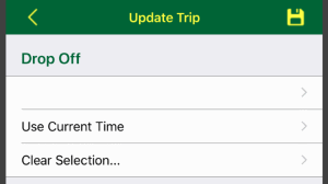 Drop off Time Field